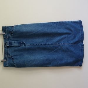 Lee blue jean vintage skirt 12P